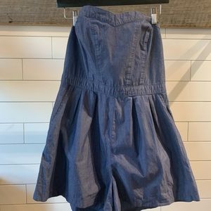 Mossimo Denim Romper.